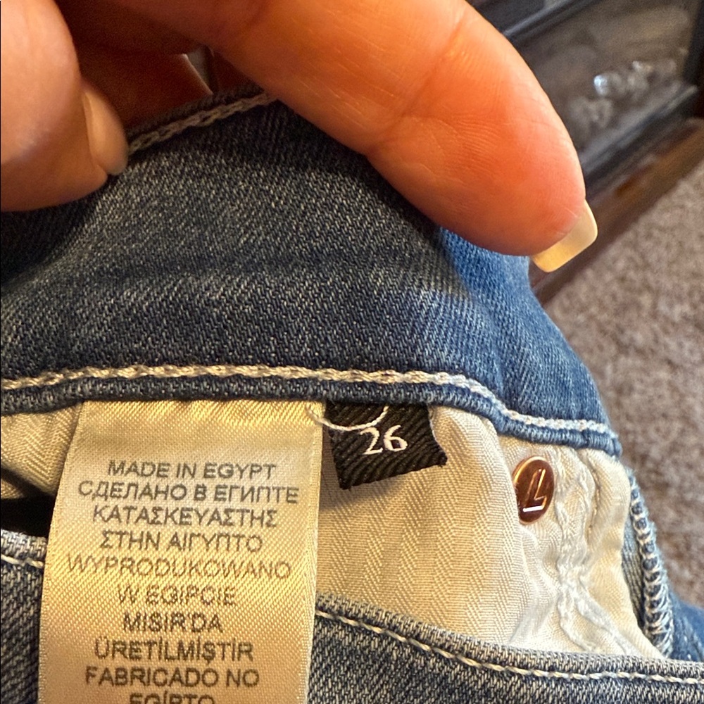 Women's Blue Jeans - Picture 2 of 6